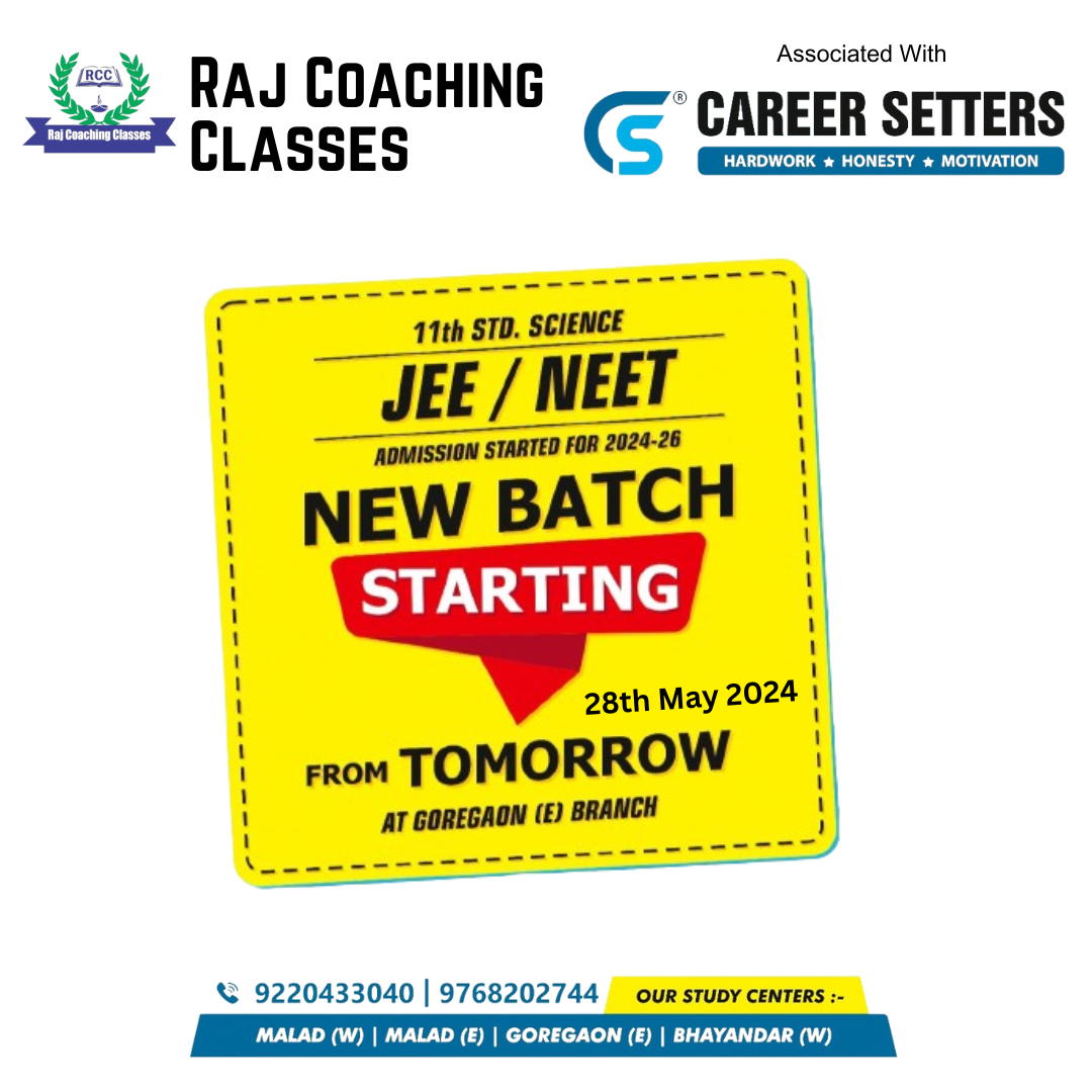 Raj Coaching — JEE/NEET New Batch